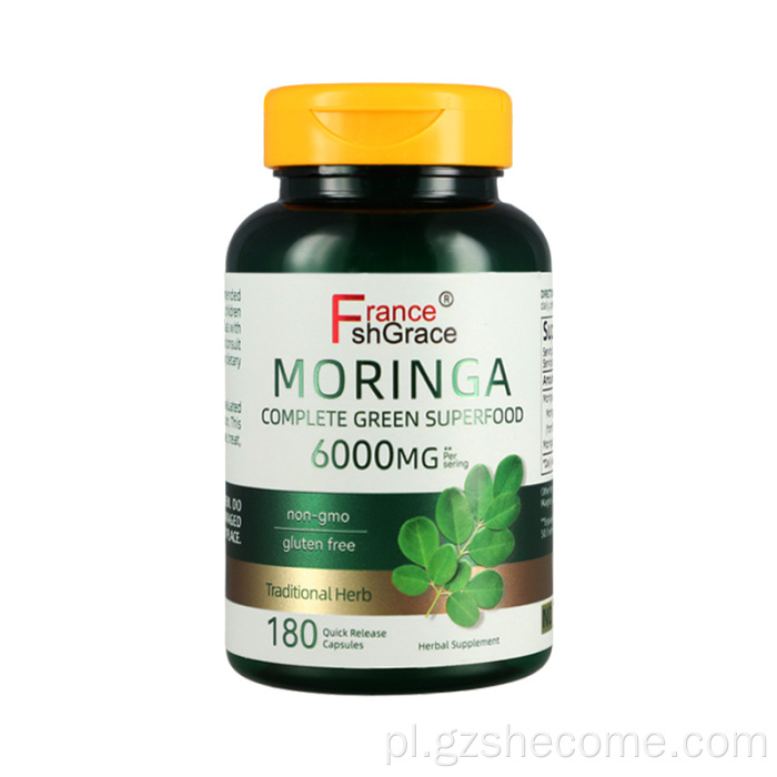 Moringa Capsules wspierają suplement Immume Health